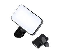 Rechargeable Selfie Light - Rechargeable Fill Light | Portable Fill Light's | Ring Lights for Camera Picture, LED Camera Lights High Power Clip Fill's Video Light's with Adjustable Mode for Video