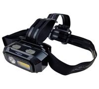 Rechargeable Tête LED Torche, 800lm, IP54, Noir - 1600-0501