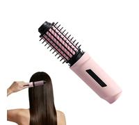Rechargeable Thermal Brush Curling Iron Cordless Heated Styling Tool | Cordless rechargeable thermal brush curling iron provides fast heated styling, volumizing, and smooth curls on the go.