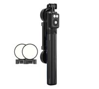 Rechargeable Tripod, Compact Phone Tripod, Wireless Selfie Stick, Phone Tripod and Selfie Stick, Versatile Selfie Stick, Portable Retractable with Remote and Adjustable Light for All Smartphones