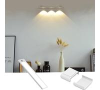 Rechargeable Under Cabinet Lights, Rechargeable Battery Operated Motion Sensor Light Indoor, Motion Sensor Light Indoor, Rechargeable Bulbs, Under Cabinet Motion Sensor Lighting (White,40cm/15.74in)