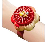 Rechargeable Wearable Cooling Fan Watch For Travel Camping And School