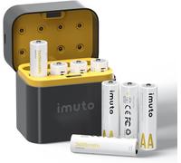 Rechargeables Piles Aa 1,5V Lithium¿Lot De 8 Piles And Chargeur De Batterie¿ 3600Mwh,1600 Cycles, Adaptées Aux Appareils Photo Numériques, Jouets, Appareils Gps, Pour Le Sport Et À L'Extérieur