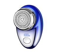 Rechargeables Pour Hommes, Rasoir Rotatif | Rasoir Rechargeable USB,Rasoir Rotatif Sans Fil Étanche Avec Affichage De Batterie Led, Outil De Toilettage Portable Pour Rasage Humide Et Sec
