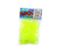 Elastiques Rainbow Loom Jaune Fluo