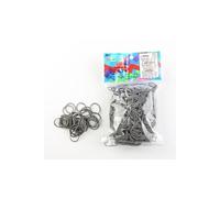 Elastiques Rainbow Loom Gris