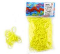 Recharges 600 élastiques Rainbow Loom Jaune G