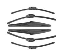 Recharges Balais D'essuie-glace Compatible Avec Kia Pour Rio MK4 2017 2018 2019 2020 2021 2022 Accessoires Pare-brise Avant Et Arrière D'Essuie Glace Pare Brise
