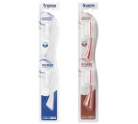Recharges Blanches et Roses pour Brosse à Dents Électrique Power - Lot de 2 Boîtes de 2 Têtes - 4 Recharges au Total - Compatibles Power et Hybrid