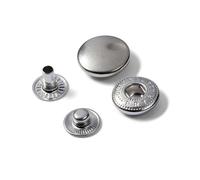 Recharges Boutons Pression Anorak Nickelé 15mm X10