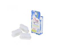 Lamazuna – Recharge 3 têtes pour brosse à dents – Médium
