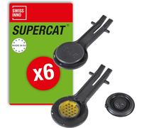 Recharges d'Appât pour Piège SuperCat Appât au Beurre de Cacahuète, sans Danger pour Les Animaux Domestiques 6 Recharges