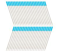 Recharges de à bille 50 pièces, recharge en métal, Blue | Recharges métalliques pour à bille Twist Action, recharge de à bille Standard, expérience d ' écriture