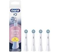 Oral-B Brossettes de Rechange Gentle Care, lot de 4, Blanches