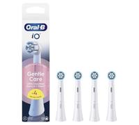 Recharges De Brosse A Dents - Oral B - Io - X4 Soin Doux Blanc Blanc