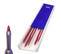 Recharges de crayon mécanique solide, recharges de crayons de couleur mécaniques de 2,8 mm, recharges de crayons de construction 3 couleurs Remplacements de crayon pour le travail du bois Scriber
