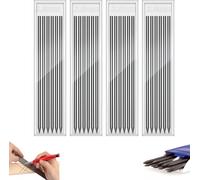Recharges De Crayons De Charpentier, 24pcs 2.8mm Mines De Crayon Noir, Recharges De Crayon Solides Pour Dessin D'architecte, Idéal Pour Le Bois, Le Métal Et L'artisanat