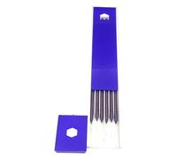 Recharges de crayons de charpentier, Recharges de crayons de couleur mécaniques de 2,8 mm | Recharges de crayons de construction 3 couleurs Remplacements de crayon pour le travail du bois Scriber