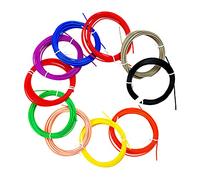 Recharges de Filament PCL Stylo 3D, Ultra-lisse pour des Dessins de Haute Précision, 10 Pièces 5 M 164 Pieds, Large compatibilité avec les Stylos 3D,