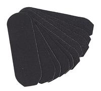 Recharges de Limes à Pieds, 10pcs de Papiers Abrasifs de Rechange pour Râpe à Pied Feuilles de Papier de Verre de Rechange de Lime à Pied Double Face pour Retirer Callosités et Cuticules