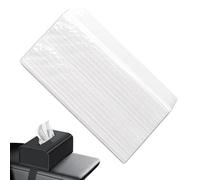 Recharges de mouchoirs de voiture à double niveau, 17 x 17 cm, feuilles de