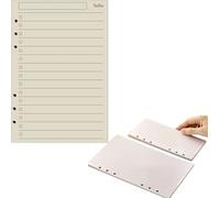 Recharges De Papier A5, 800 Pages/400 Feuilles, Papier Ligné Ligné, 6 Trous Pour Agenda, Carnet De Notes (Todo (A5)[Z819]