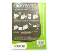 Recharges de papier adhésif pour Fly Catcher (x3)