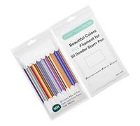 Recharges de rechange pour stylo basse température de 2,5 mm - 22/32 couleurs - Recharges de filament pour fils d'impression pour enfants