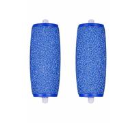 Recharges de rouleaux de rechange pour lime électrique à pieds, compatibles avec lime à pieds Scholl Express Pedi, extra grossière, régulière et lisse (bleu standard grossier, 2)