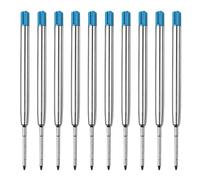 Recharges de Stylo Bille Multifonction, Recharge Standard Internationale, Mines de rechange pour stylos à bille en métal pour format G2, Couleur d'écriture Bleu, longueur 9.9 cm, 10 Pièces