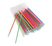 Recharges de Stylo Gel 0,5mm, 48 Couleurs Pailletées pour Loisirs | Point Fin pour Écriture Précise, Plastique, Encres Fluorescentes, Pastel, Métalliques et Néon, Journaling, Décoration
