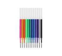 Recharges de stylo gel pailleté de 1,0 mm de couleurs assorties pour scrapbooking, journal, croquis, codage couleur pour la fabrication de cartes