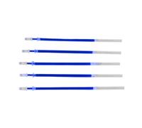 Recharges de Stylo Gel, Recharges de Stylos à Encre Gel Roller 0,5 mm, Recharge de Stylo Neutre à Pointe Fine pour écrire un Journal, Prendre des Notes(B-Bleu)