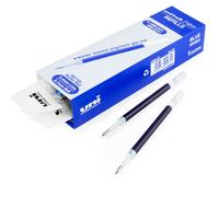 Recharges De Stylo Uni-Ball Signo UMN-207 En Encre Gel Bleue 0,7 Mm Paquet De 12