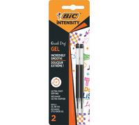 Recharges de stylos gel BIC Intensity Quick Dry S noir