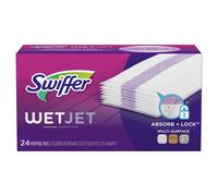 Recharges de tampons nettoyants pour sols en bois dur Swiffer WetJet, fournitures de nettoyage de salle de bain, nettoyant multi-surfaces pour sols en