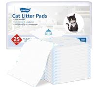 Recharges de tapis pour chat pour litière de 42,9 x 29 cm, super absorbants, séchage rapide, anti-fuite, compatible avec le système Breeze