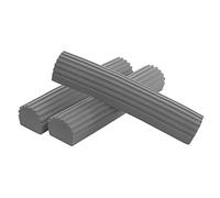 Recharges de Tête de Vadrouille Éponge Absorbante,Tête de Serpillère,Tampons de Balai -Pack de 3 Tampons Éponge de Rechange Mop Gris