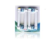 Recharges de têtes de brosse, compatibles avec les brosses à dents électriques O b, têtes de rechange for embouts buccaux D12 Cross(4pcs-EB50)
