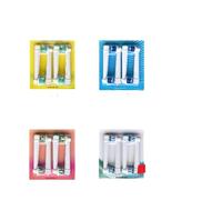 Recharges de têtes de brosse, compatibles avec les brosses à dents électriques O b, têtes de rechange for embouts buccaux D12 Cross(16pcs-mix-E)
