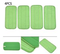 Recharges Lavables pour Swiffer pour wetjet 12 Pouces - Tampons Microfibre Réutilisables Attrape pour poussière et Poils d'Animaux pour Bois pour carrelage(4 Pack)