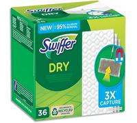 Recharges Lingettes Sèches Pour Balai Attrape-Poussière SWIFFER le paquet de 36 recharges