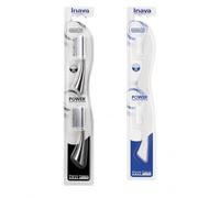 Recharges Noires et Blanches pour Brosse à Dents Électrique Power - Lot de 2 Boîtes de 2 Têtes - 4 Recharges au Total - Compatibles Power et Hybrid