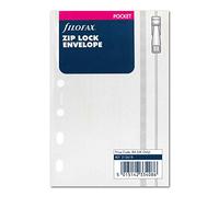 Recharges non datées pour organiseurs Filofax Pocket Zip Lock Envelope