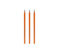 Recharges oranges pour stylo à encre gel effaçable orange TU