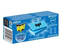 Raid Recharges plaquettes – Inodore – Moustiques & Moustiques Tigres – 30 recharges