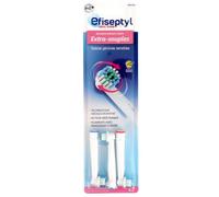Recharges Pour Brosse À Dents Électriques - Efiseptyl - Compatibles Brosse Oral-B - Indicateur D'usure - 3 Recharges