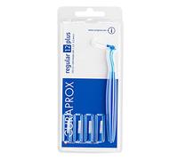 Recharges Pour Brossettes Interdentaires Curaprox Cps 12 Regular Plus - Iso Taille 3, Bleu | Pour Un Nettoyage Efficace Avec Support Uhs 451 | Lot De 5 | Fabriqué en Suisse