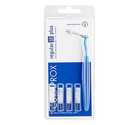 Recharges Pour Brossettes Interdentaires Curaprox Cps 18 Regular Plus - Iso Taille 3, Violet| Pour Un Nettoyage Efficace Avec Support Uhs 451 | Lot De 5 | Fabriqué en Suisse