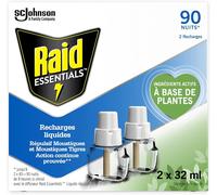 Recharges Pour Diffuseurs Électriques Liquides Répulsifs Moustiques,90 Nuits,2 X 32 Ml